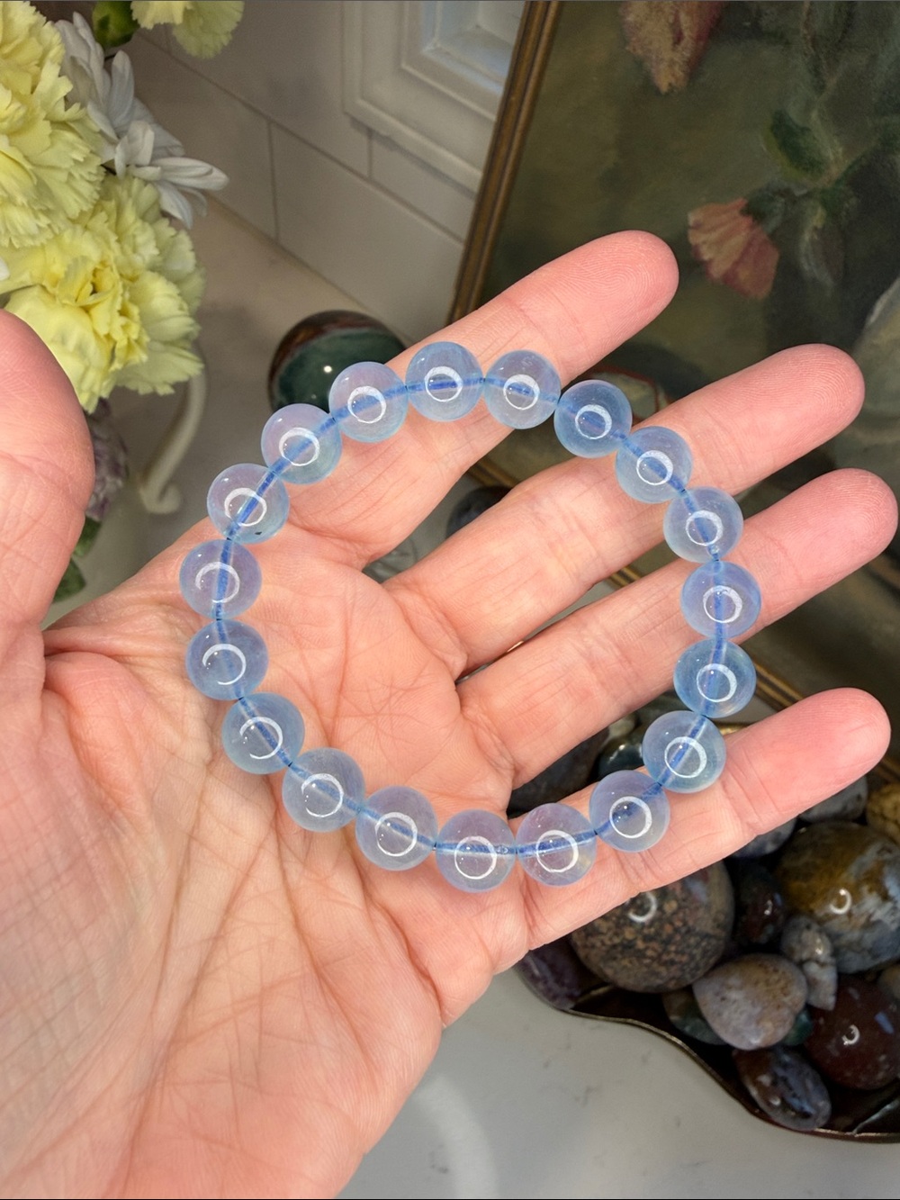 HQ Aquamarine Bracelet: B1297